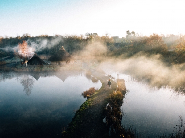 The Irish National Heritage Park, Co Wexford, Irland