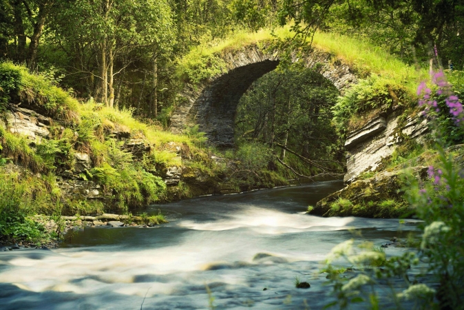Old Bridge of Livet, Speyside, Scotland
