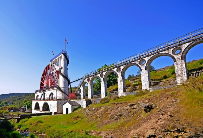 Laxey Wheel auf der Isle of Man