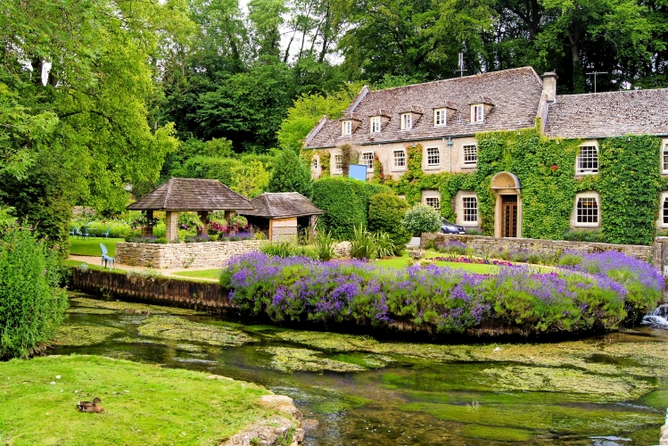 Cotswold Dorf Bibury, England