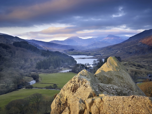Snowdonia Nationalpark im Norden von Wales