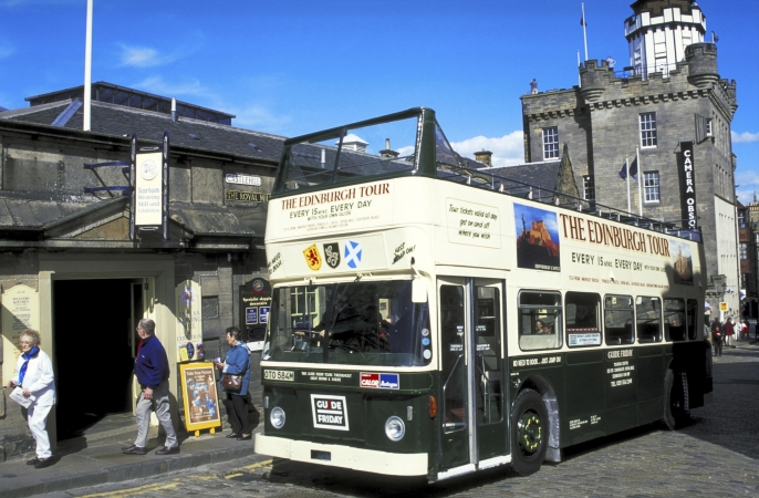 Stadtrundfahrt Edinburgh Schottland