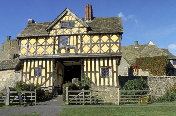 Stokesay Castle Shropshire, England