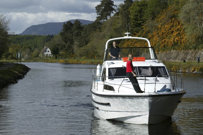 Hausbooturlaub Schottland