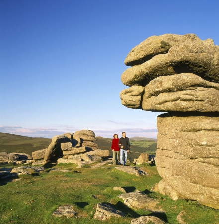 Tor im Dartmoor, England