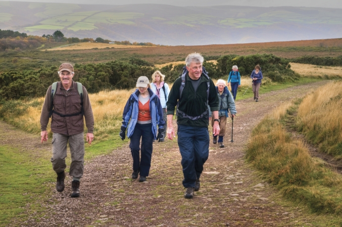Wandergruppe Exmoor