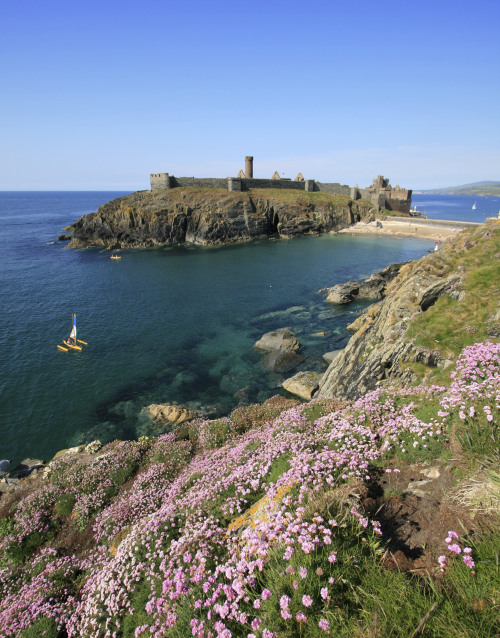 Peel Castle Isle of Man