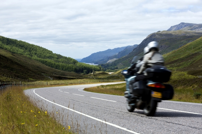 Motorradreisen durch Schottland