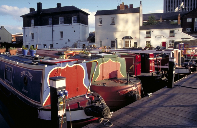 Narrowboat Urlaub Birmingham England