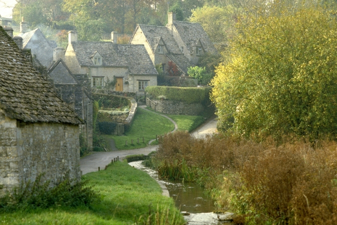Dorf in den Cotswolds