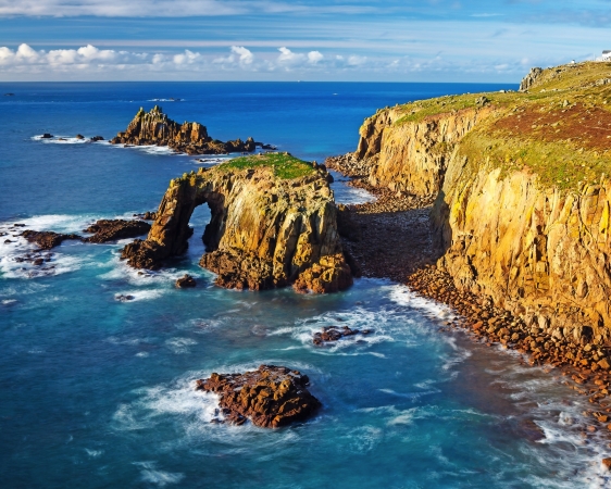 Klippenlandschaft Cornwall