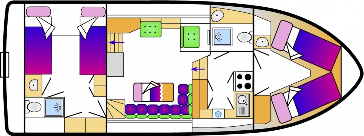Hausbooturlaub Lough Erne Irland
