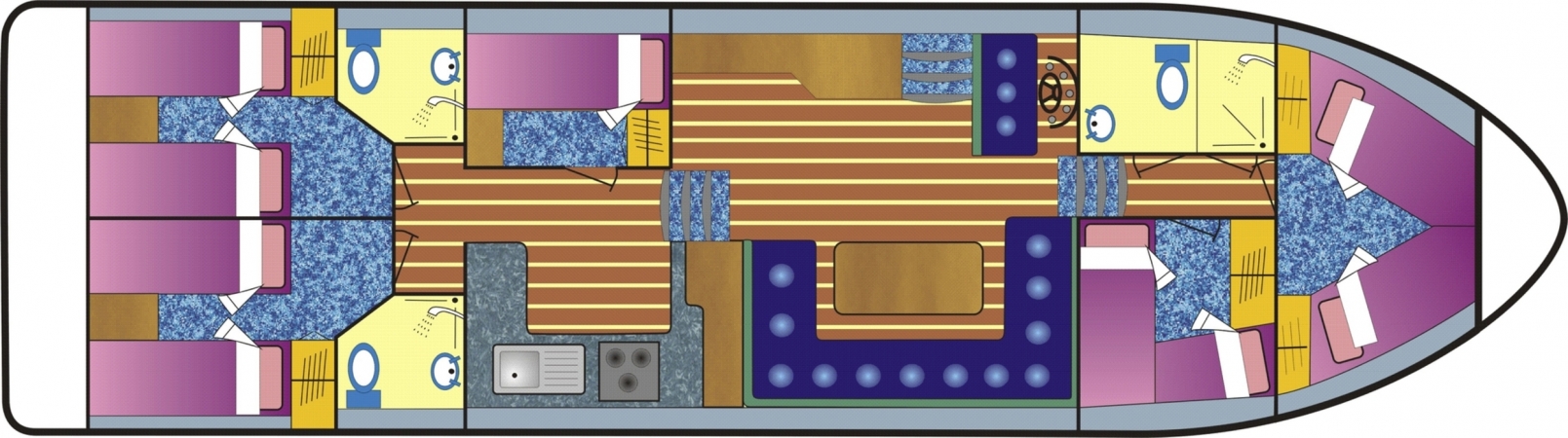 Hausbooturlaub Shannon Irland