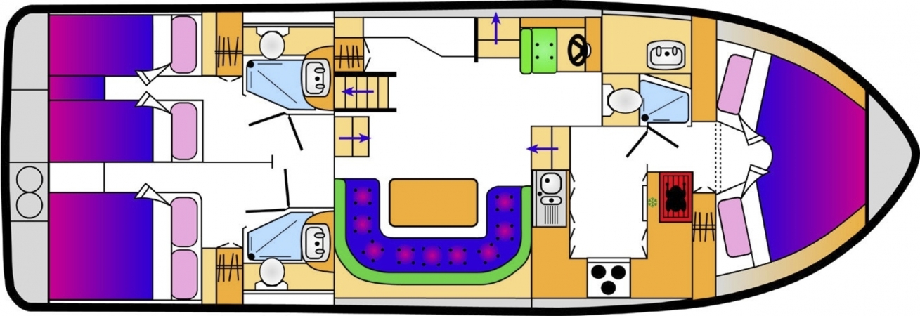 Hausbooturlaub Shannon Irland