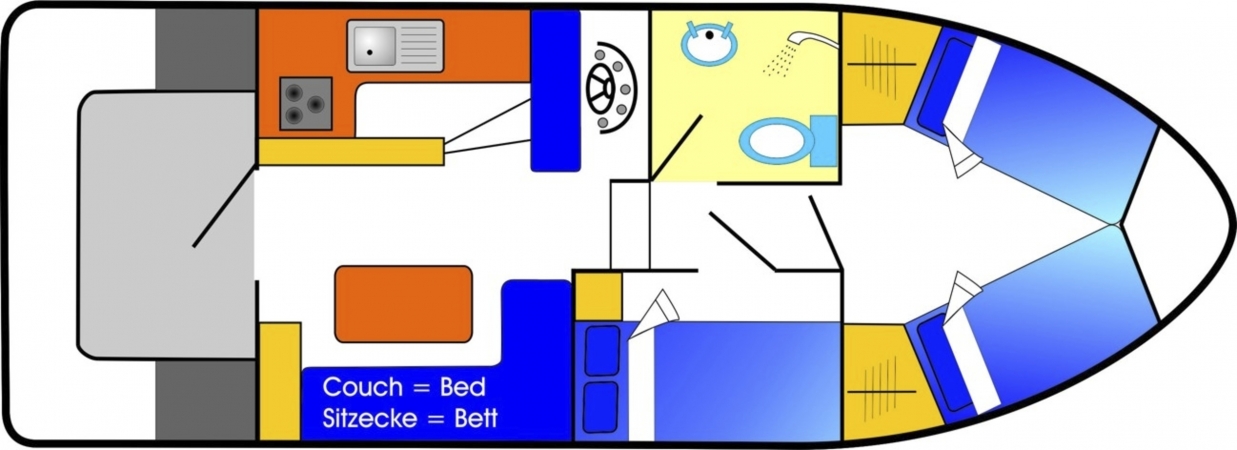 Hausbooturlaub Shannon Irland