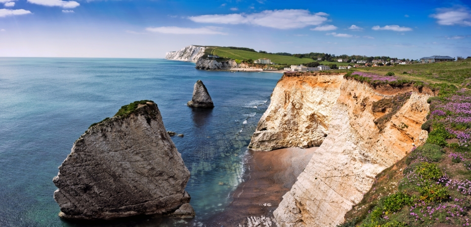 Weiße Klippen Isle of Wight