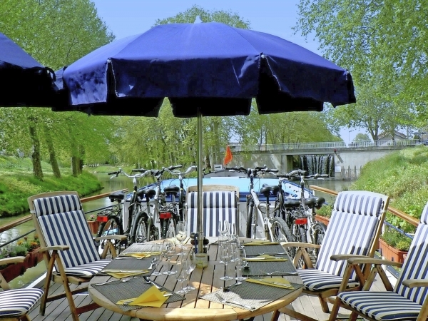 Flusskreuzfahrt auf dem Canal du Midi Frankreich mit der Anjodi