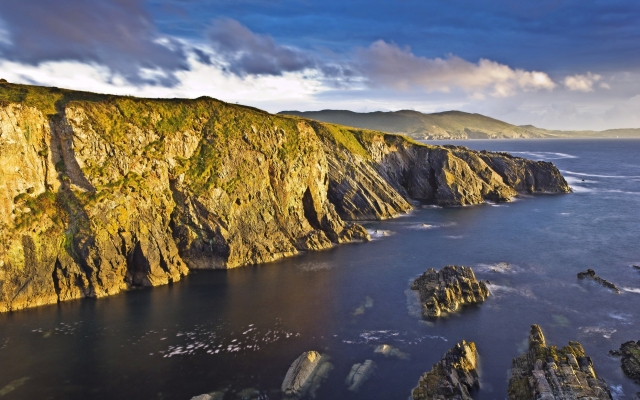 Klippen und Küste Allihies Beara Peninsula Irland