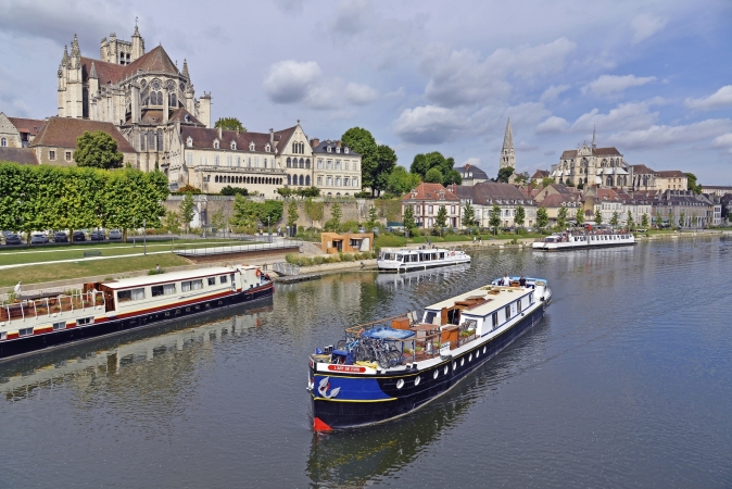 Flusskreuzfahrt durch das Burgund in Frankreich