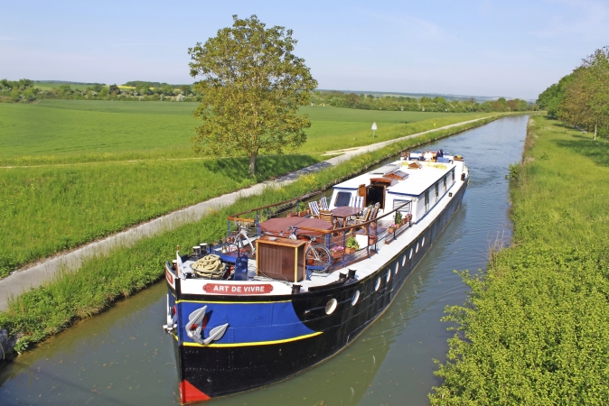 Flusskreuzfahrt durch das Burgund in Frankreich