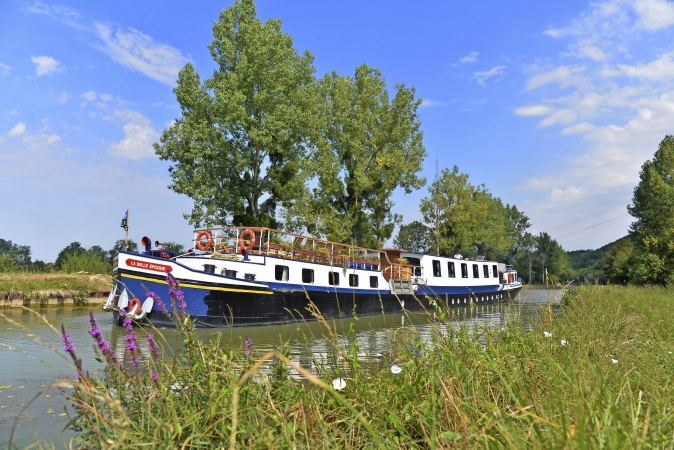 Flusskreuzfahrt über den Canal de Bourgogne Frankreich