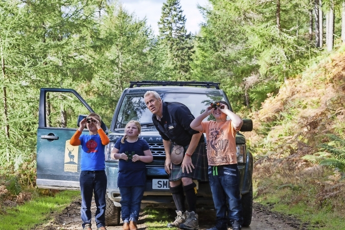 Land Rover Safari für die ganze Familie